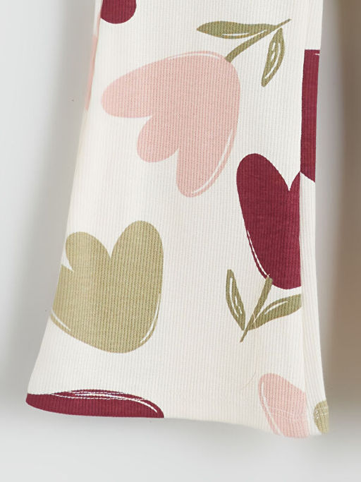 Beli Lastikli K?z ?ocuk Pantolon