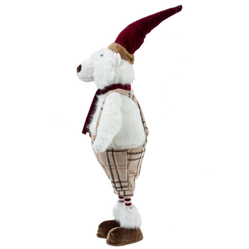 Игрушка набивная "Медведь", L18 W13 H58/43,5 см, 2в.