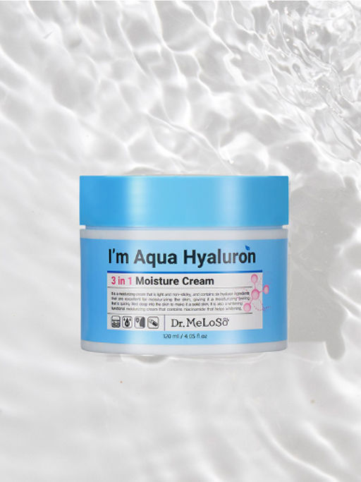 Dr.MeLoSo Крем для лица с гиалуроновой кислотой / Im Aqua Hyaluron 3 in 1 Moisture Cream, 120 мл