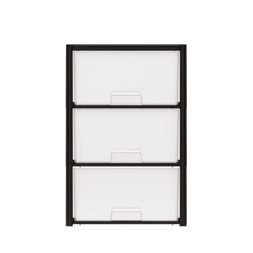 Комод "Колорит" 3-х секцион. (черный) М7924