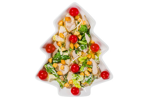 Блюдо 400 мл 25*21*2,5 см "Елочка"