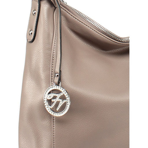 Сумка женская искусственная кожа FR-5276-L, 1отд+карм/перег, плечевой ремень, бежевый SALE 258395 - Adelia фото 4