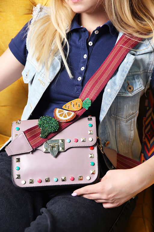 Klart набор для вышивания 10-003 Брошь. Брокколи 5.5 х 5.5 см