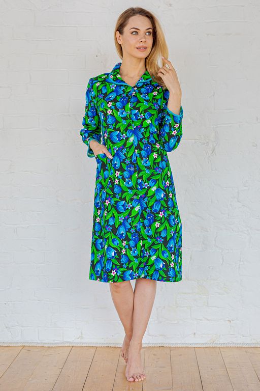 Женский халат из фланели Альбина mix - Амадэль фото 4