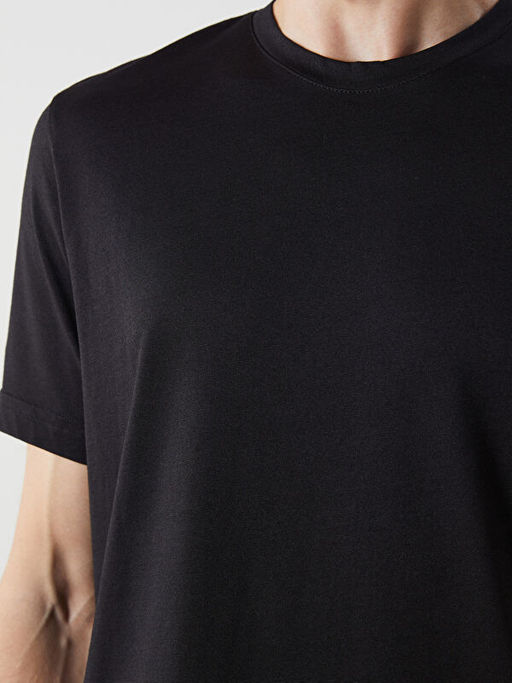 DRY TOUCH Bisiklet Yaka Penye Erkek Ti??rt