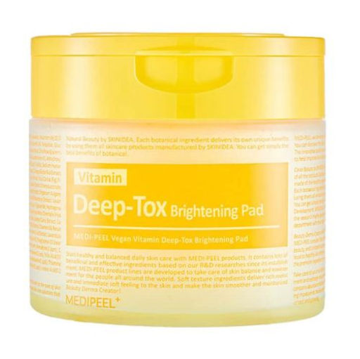 Пэды для лица осветляющие витаминные MEDI-PEEL Vitamin Deep-Tox Brightening Pad 70шт, 250ml