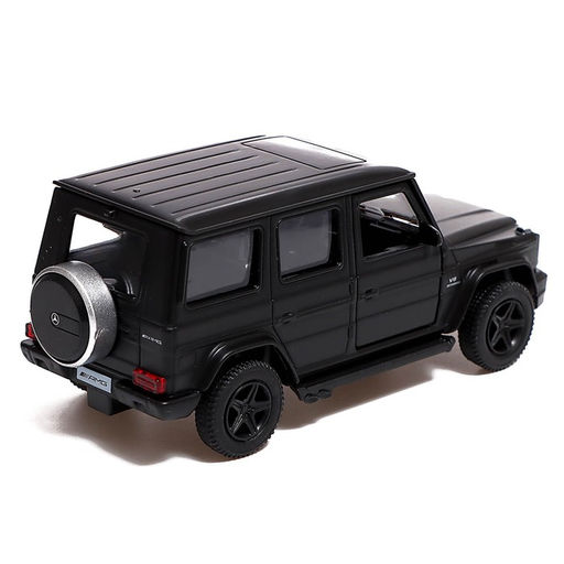 Машина металлическая MERCEDES-BENZ G63 AMG, 1:32, открываются двери, инерция, цвет чёрный матовый - АвтоГрад фото 6