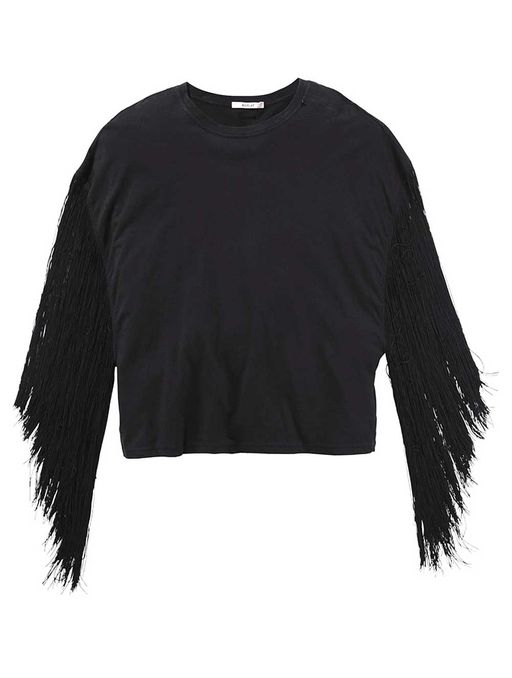 Блузка, черная - Linea tesini фото 2