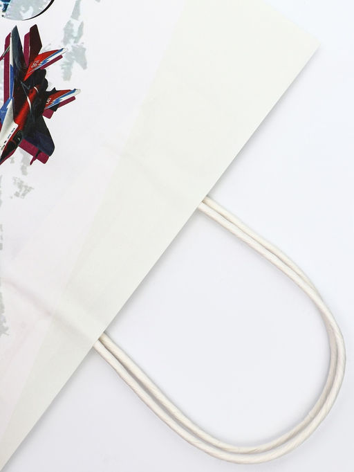 Цена за 2 шт. Пакет подарочный крафт С 23 Февраля! 26?11?32 См