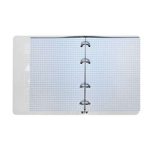 Тетрадь на кольцах, в клетку, 80 листов Аниме, пластиковая обложка, блок офсет - Calligrata фото 4