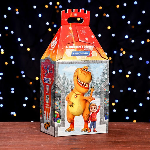 Подарочная коробка Турбозавры, Замок , 19 х 11,9 х 35,5 см - Simaland фото 2
