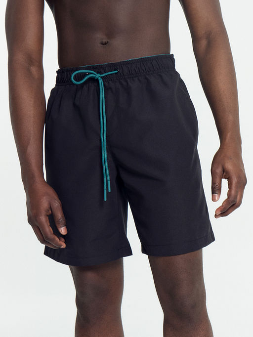 Шорты мужские спортивные в черном цвете - Mark formelle фото 4