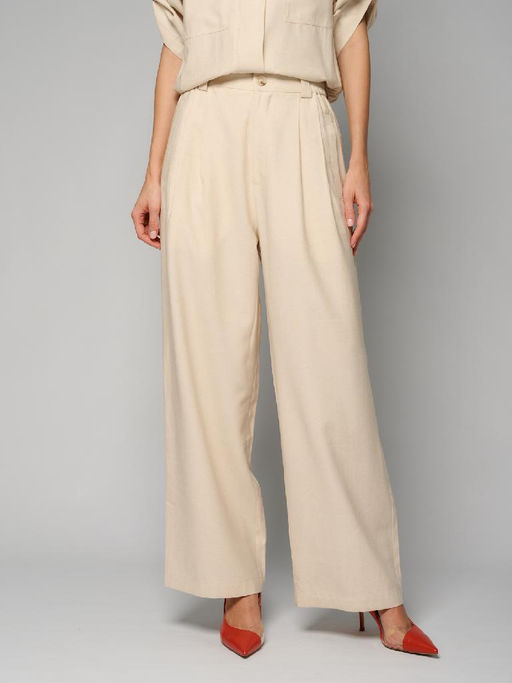 Брюки женские 12521-36046 beige - Eleganzza фото 2