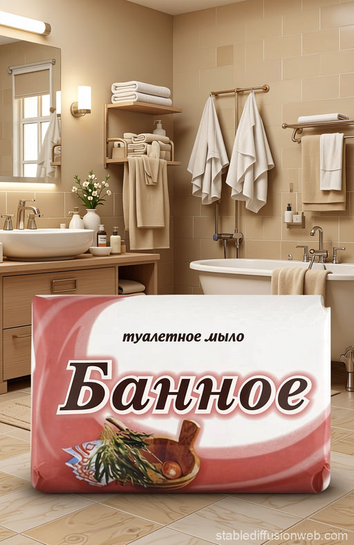 Мыло туалетное 175гр БАННОЕ