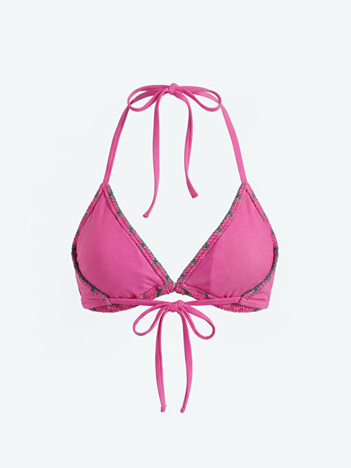 ?izgili ??kar?labilir Pedli Kad?n Bikini ?st