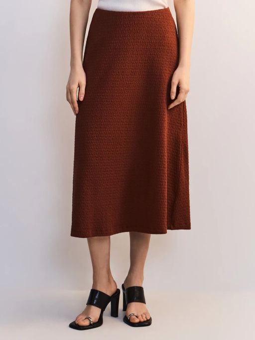 Юбка А-силуэта из хлопка ZR2605013504-21 / Zarina