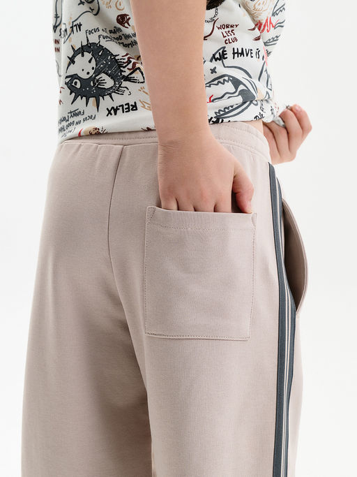 PELICAN, брюки для мальчиков, Светло-серый  фото 3