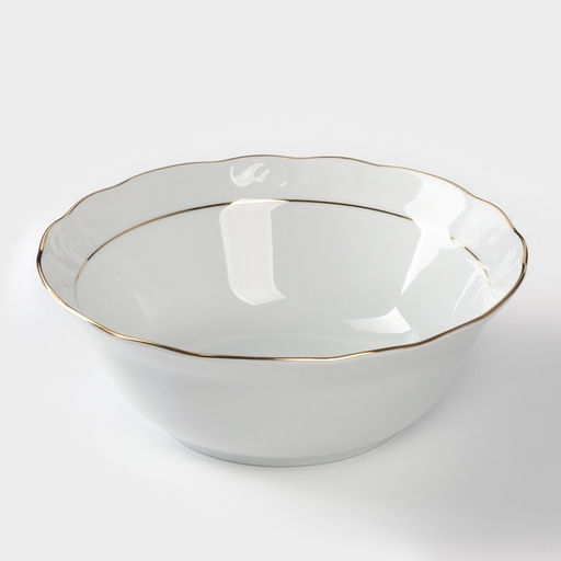 Сервиз столовый Добрушский завод «Бельё», 48 предметов, фарфор, белый