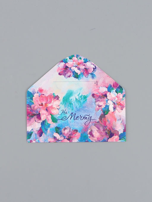 Цена за 10 шт. Конверт для денег На мечту, акварель, 16,5 х 8 см