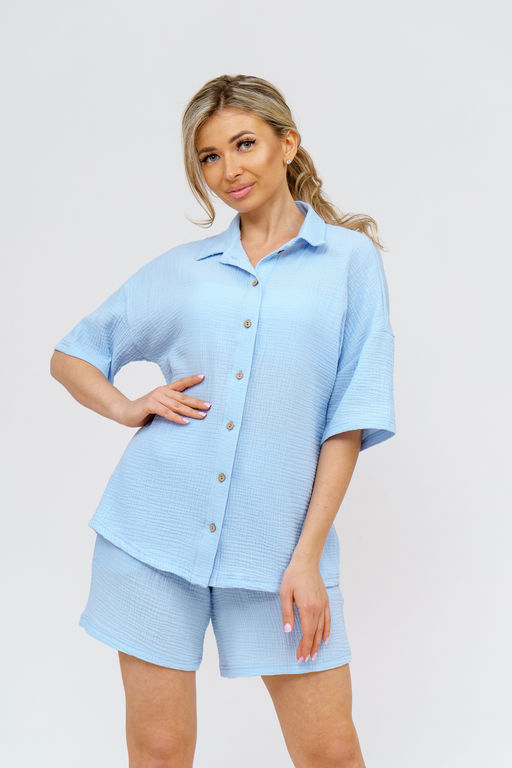 Костюм Натали 36761 из муслина  фото 32