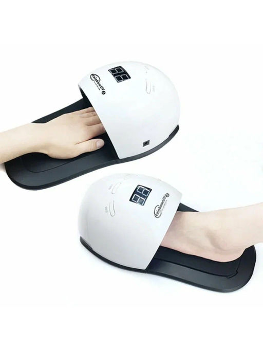 Nail Art Лампа для маникюра 2 в 1 LED/UV 4, Rainbow 48 Вт, белый