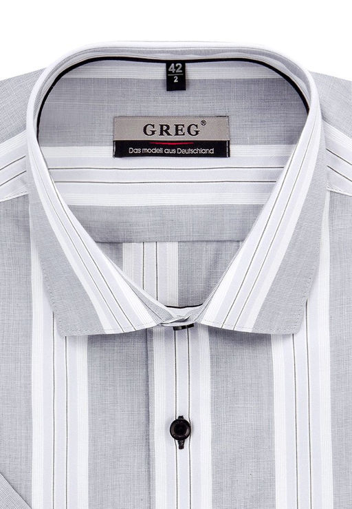 Сорочка мужская короткий рукав GREG Gb331/101/27/Z/1