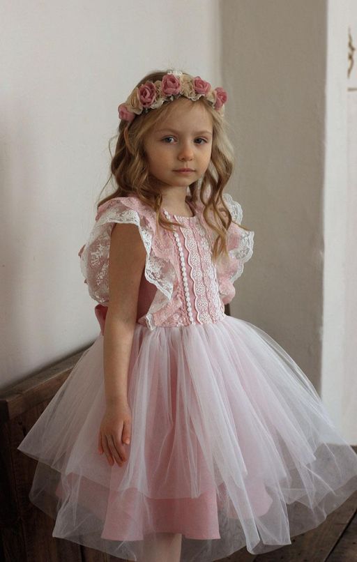 Л23-3 платье для девочки ЗЕФИРКА - Etoelf фото 4