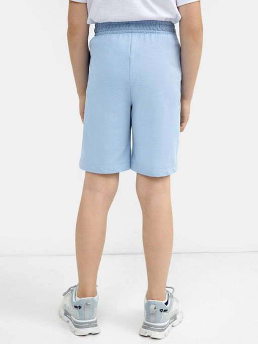 Свободные шорты в голубом цвете для мальчиков - Mark formelle фото 3