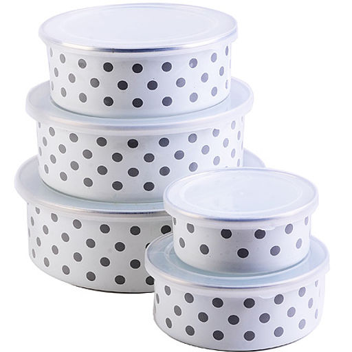 30544 Набор мисок 5пр с/кр Горох 0,23/0,39/0,65/0,9/1,25л MB (х24)