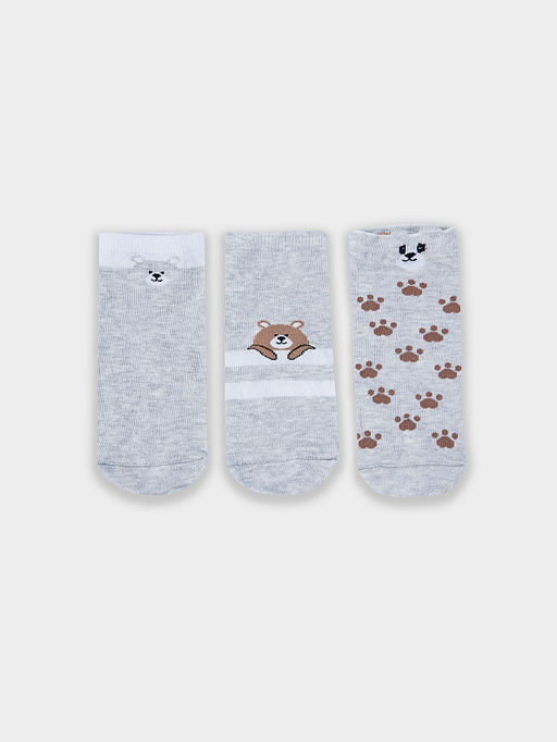 Носки детские в наборе, 3 пары
