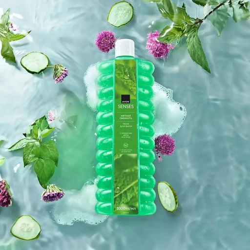 Пена для ванн Мятная свежесть, 1000 мл