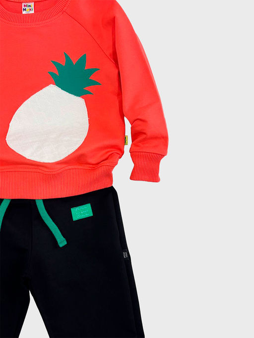 Толстовка для девочки UD 1547 коралл - Mini maxi фото 7