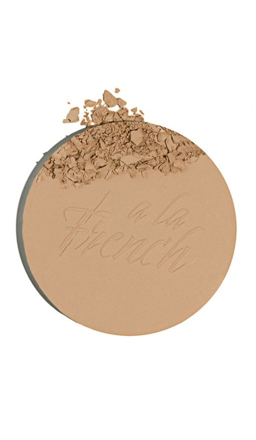 .Alvin Dor A LA FRENCH ALF-03 Пудра тон 03 Natural beige компактная фиксирующая Eclat Naturel 10