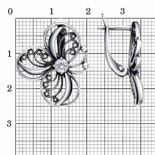 СЕРЬГИ 33815012 - Красная пресня фото 2