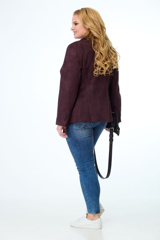 Жакет ANELLI 795 спелая вишня  фото 4