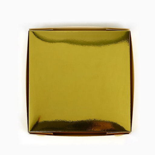 Цена за 5 шт. Коробка для конфет «Золотистая», 10.5×10.5×3.5 см