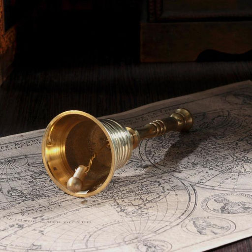 Колокол «Антик. Кольца», 12 см, латунь