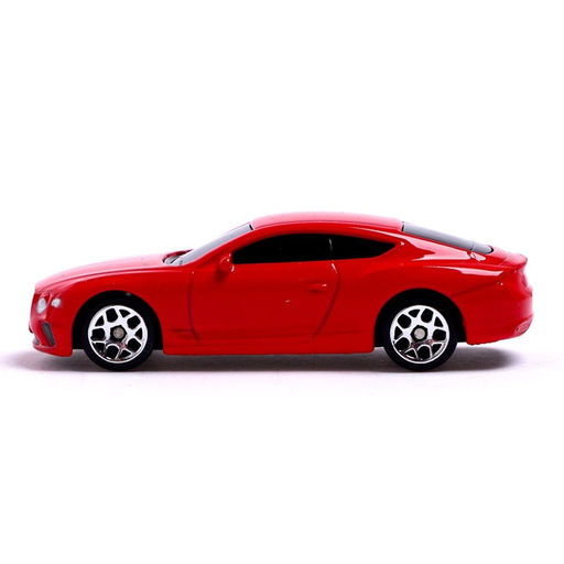 Машина металлическая BENTLEY CONTINENTAL GT, 1:64, цвет красный - Автоград фото 2