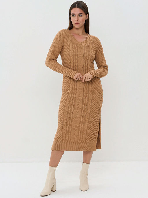 Платье женское 212-2456. 50436 ириска тоффи