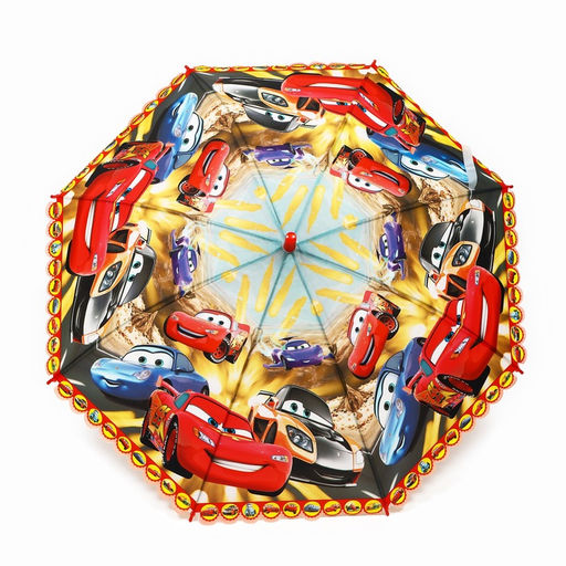 Зонт детский, 8 спиц, Ø 87 см, Тачки