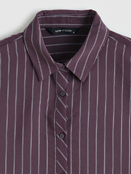 ?izgili Oversize Kad?n G?mlek