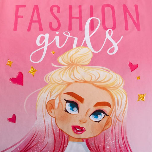 Постельное бельё Этель 1.5 сп Fashion girl 143х215 см, 150х214 см, 50х70 см -1 шт,100% хлопок, бязь  фото 4