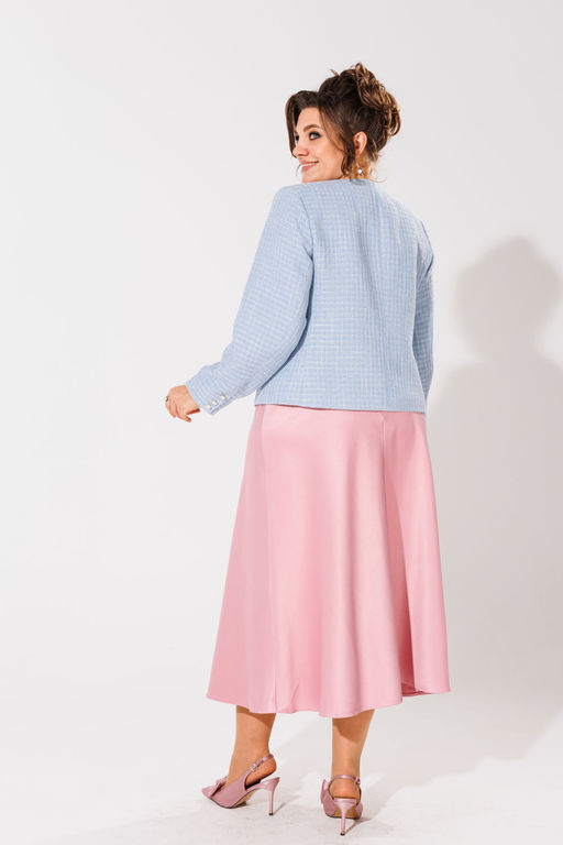 Жакет ANELLI 1430 голубой  фото 2