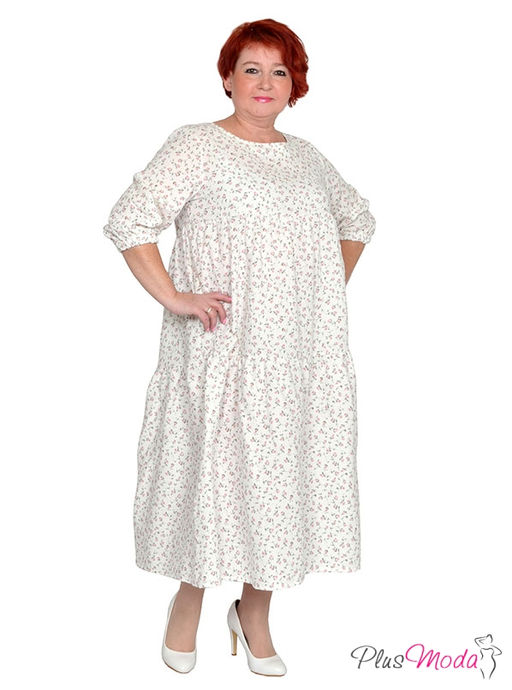 Платье Модель №1499 размеры 44-84 - Plusmoda фото 3