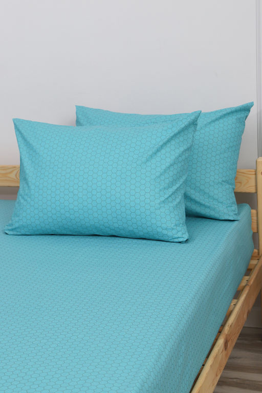 Наволочка поплин Соты-компаньон