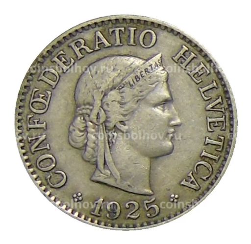 10 раппенов 1925 года Швейцария