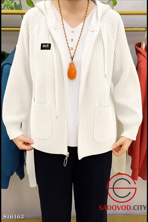 Кардиган женский с капюшоном - Bruno фото 7