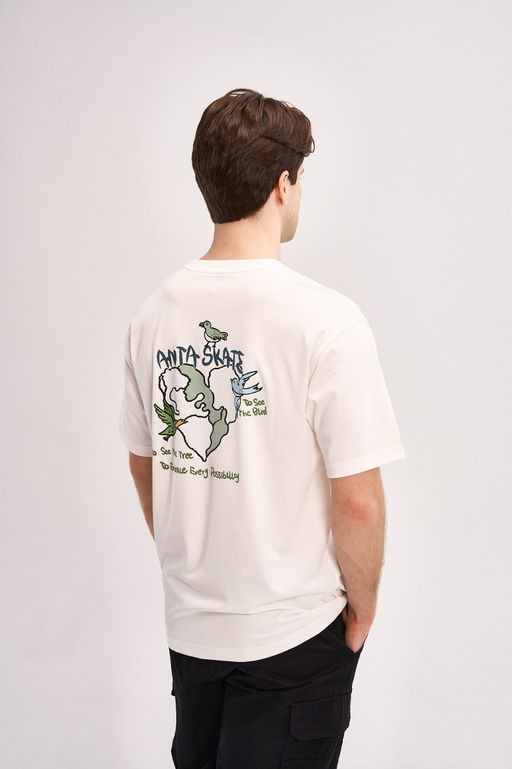 Футболка Белый ANTA SKATE SS Tee  фото 3