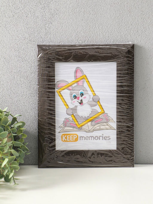 Фоторамка для фото 15×21 см Keep memories Luxe Elegance, пластик, коричневый, (пластиковый экран)