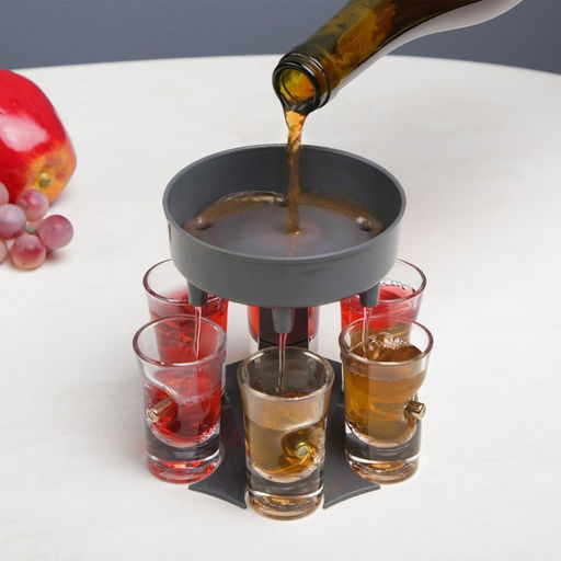 Набор стопок с наливатором «Русская рулетка», 6 шт., 40 мл